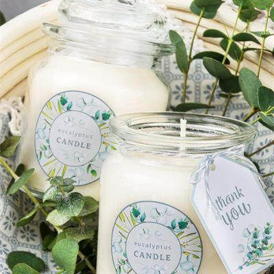 Eucalyptus Scented Candle 260g