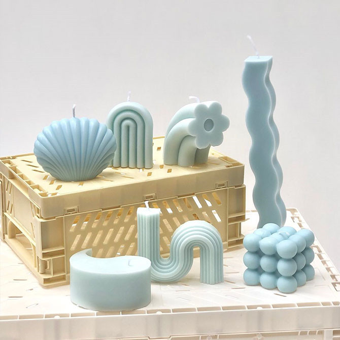 3D Geometric Scented Candle 80g