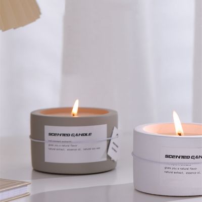 Cement Scented Candle 150g