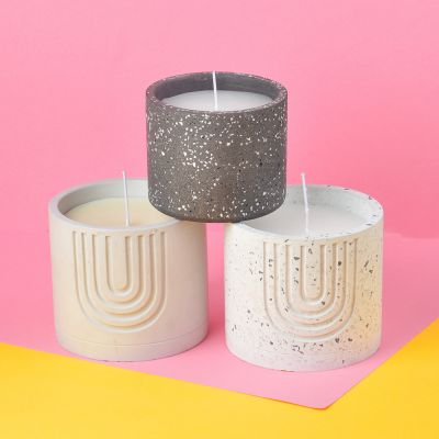 Concrete Jar Scented Candle 200g