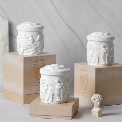 Gypsum Cup Scented Candle 180g