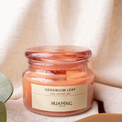 Wood Wick Scented Candle with Lid 260g