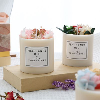 Flower Pillar Candle 150g