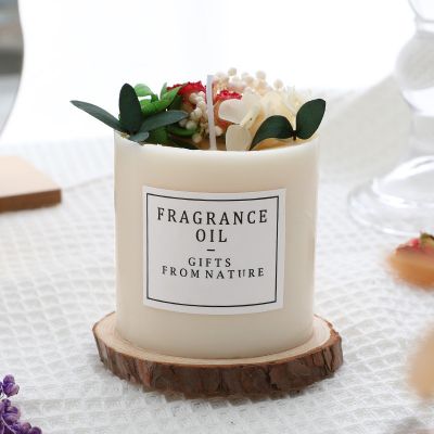 Flower Pillar Candle 150g