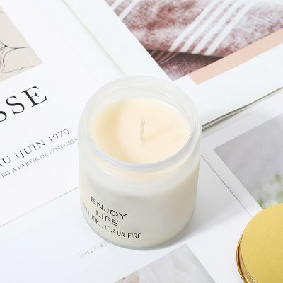 Matt Glass Scented Candle 180g