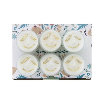 Set of Six Scented Candles 60g