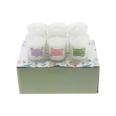 Set of Six Scented Candles 60g
