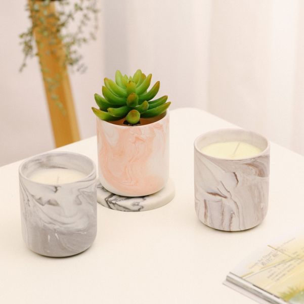 Marble Scented Candles 200g