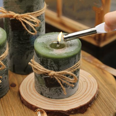 Green Household Candle Set