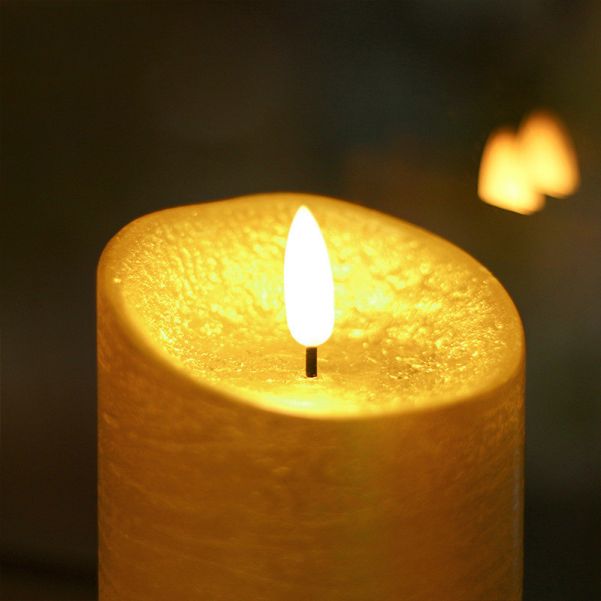 Gold LED Candle Set