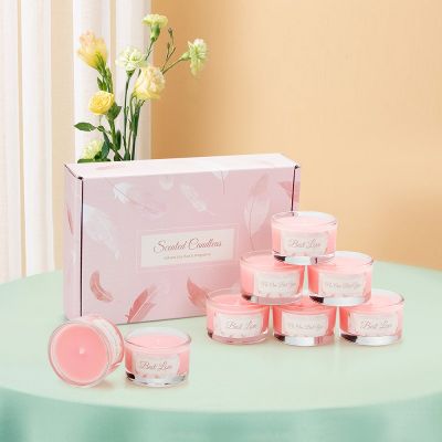 Pink Scented Candle Gift Set 30g