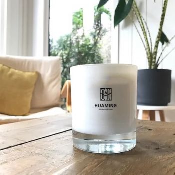 White Aromatherapy Candle 180g