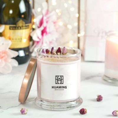Crystal Scented Candles Beeswax 180g