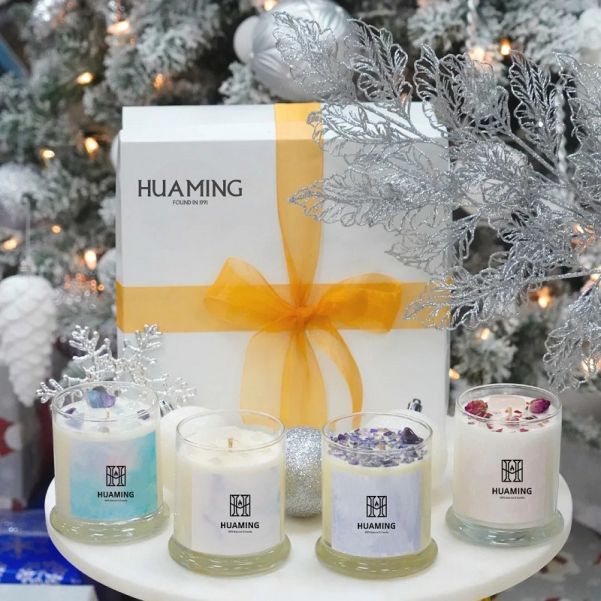 Crystal Scented Candle Gift 180g