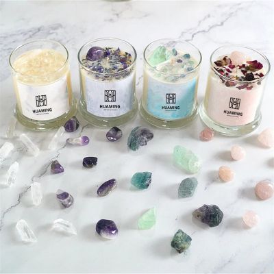 Crystal Scented Candle Gift 180g