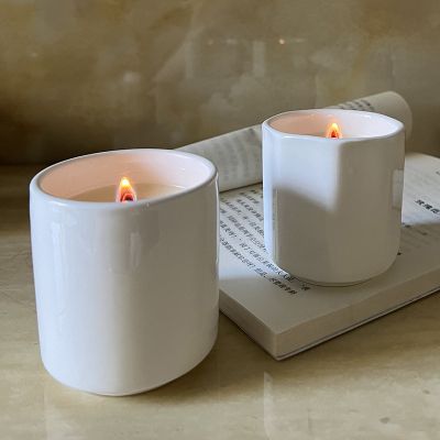 Polygon Ceramic Aroma Candle 100g