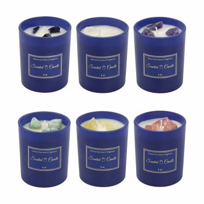 Crystal Stone Scented Candle 160g