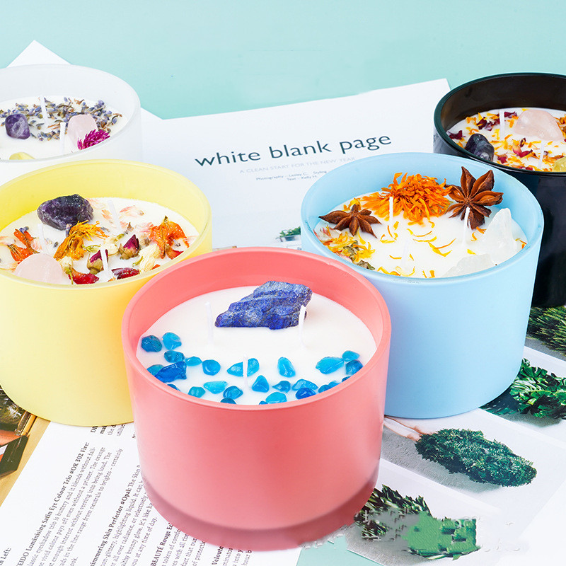 Three wick crystal Scented Candles 300g