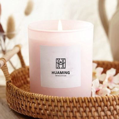 Scented Soy Candles Pink 180g