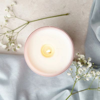 Scented Soy Candles Pink 180g