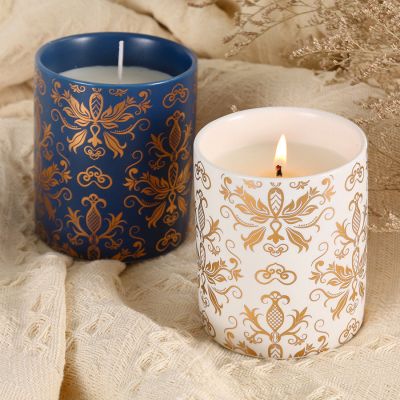 Flower Ceramic Scent Candles 200g