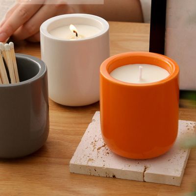 Thickened Ceramic Scented Candles 180g