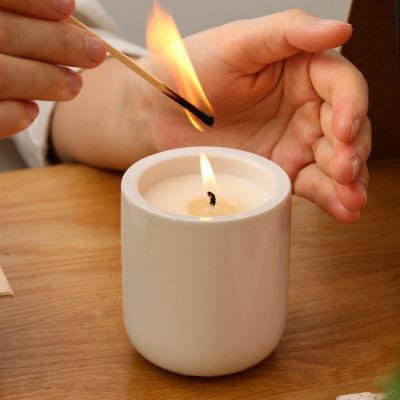 Thickened Ceramic Scented Candles 180g
