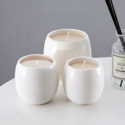 Egg Ceramic Scented Candle 120g