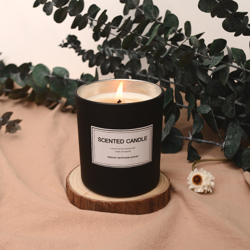 Black Simple Scented Candle 160g