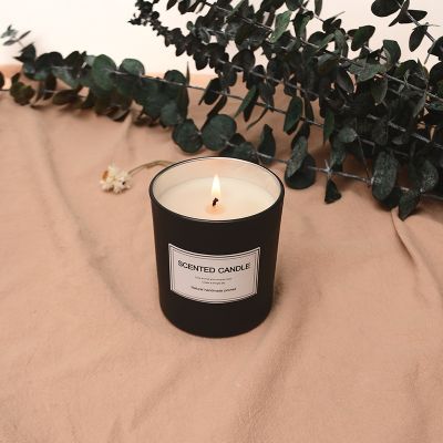Black Simple Scented Candle 160g