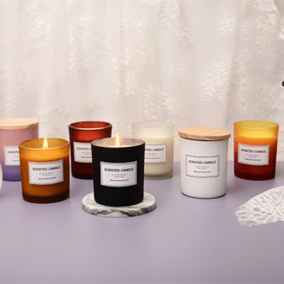 Black Simple Scented Candle 160g