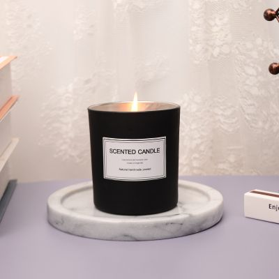 Black Simple Scented Candle 160g