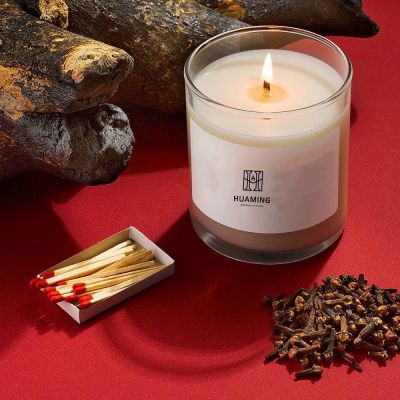 Scented Candle with Matches 200g