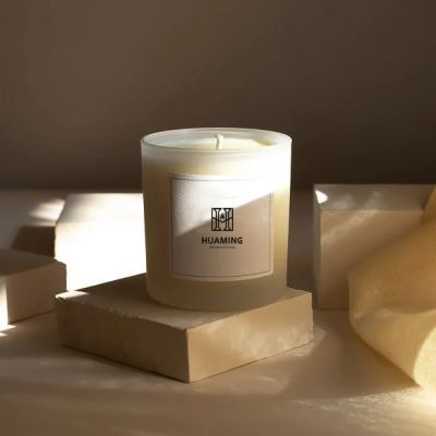 White and Black Scented Candle 200g