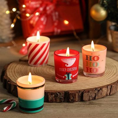 12 Pack Christmas Scented Candle 60g