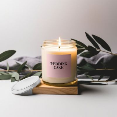 Wedding Cake Scented Candle 160g