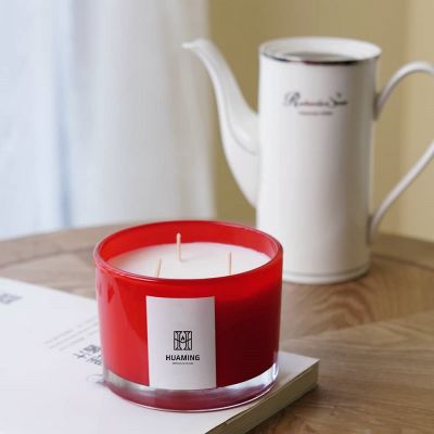 Triple Wick Scented Candle 320g