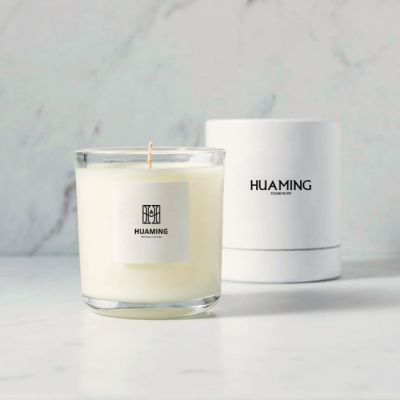 Transparent Glass Scented Candle 160g