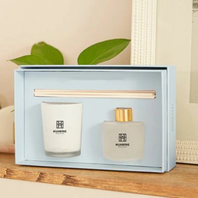 Reed Diffuser and Candle Gift Box Set 50ml