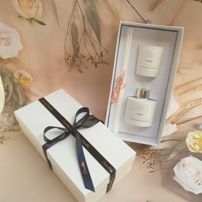 Wedding Reed Diffuser and Candle Gift 50g/100ml