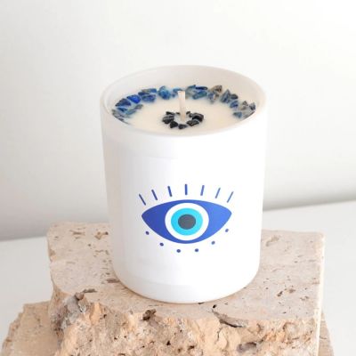 Crystal Evil Eye Scented Candle 180g