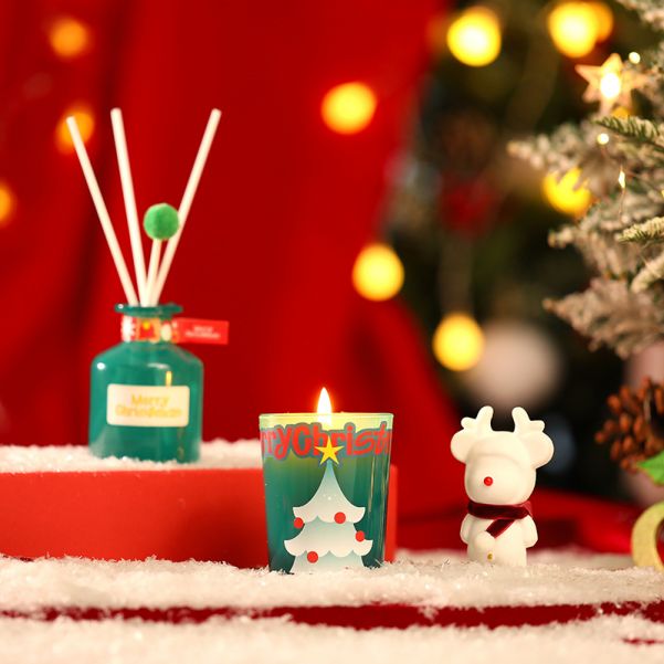 Merry Christmas Reed Diffuser and Candle 70g/60ml