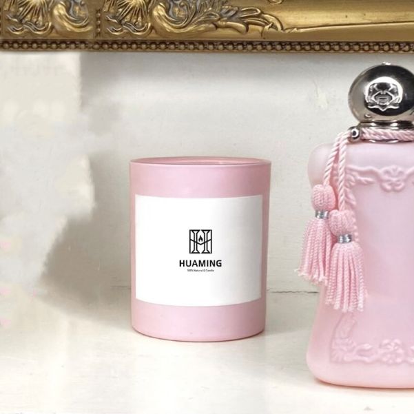Pink Crystal Scented Candle 160g
