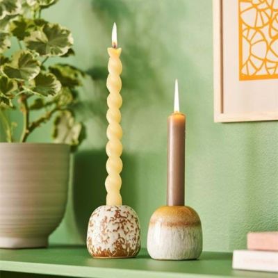 Long Spiral Dinner Candle 80g