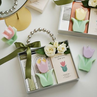 Tulip Scented Candle Gift 70g