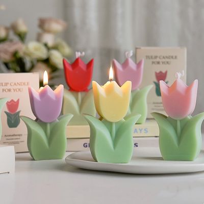 Tulip Scented Candle Gift 70g