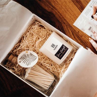 Scented Candle and Match Set 200g