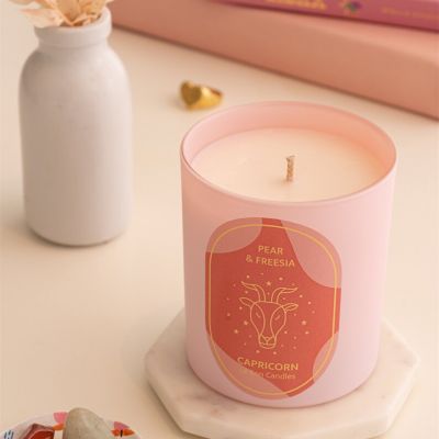 Pink Print Scented Candle 220g