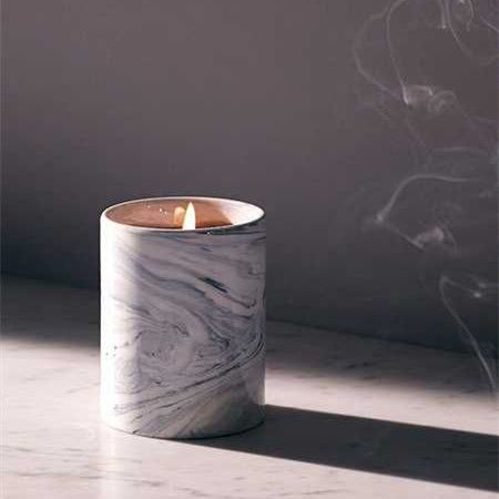 Gray Marble Scented Candles 200g