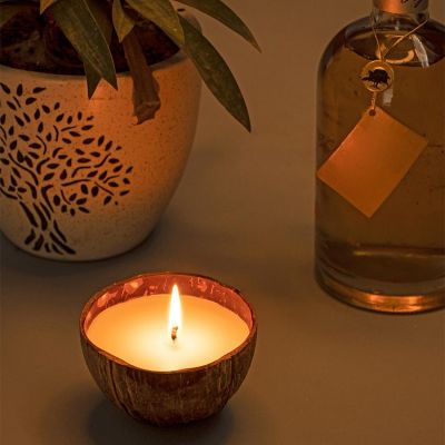 Coir Bowl Scented Candles 230g